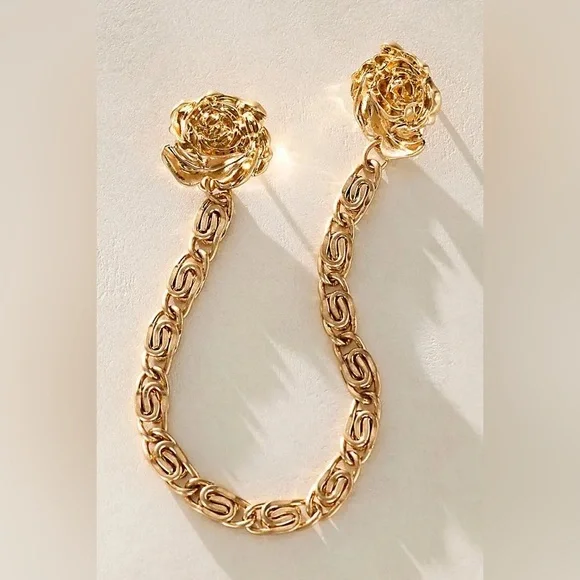 Free People Chancellor Star Pin - Golden Rose NWT - Picture 1 of 4